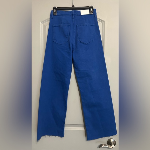 Pistola Women’s Penny Crop Jeans – Cobalt Blue – Size 26 – NWT Rare Piece - Picture 8 of 8